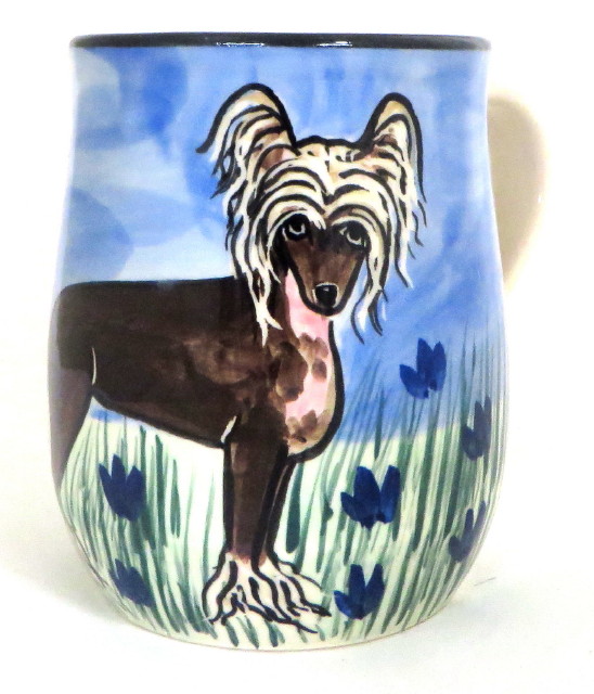Chinese crested -Deluxe Mug - Click Image to Close